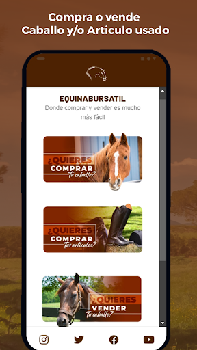 Android application Equinabursatil screenshort