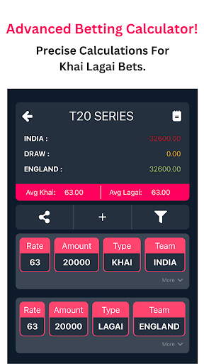 Khai Lagai Calculator Screen 2