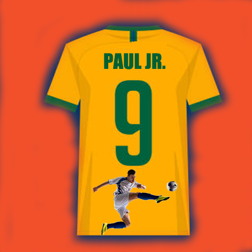 Football shirts maker design logo