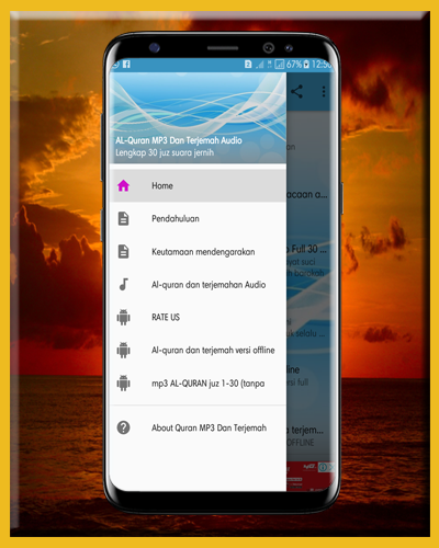 Al Quran MP3 Dan Terjemahannya Screen 3