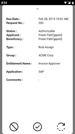 IBM Security Verify Request Screen 3