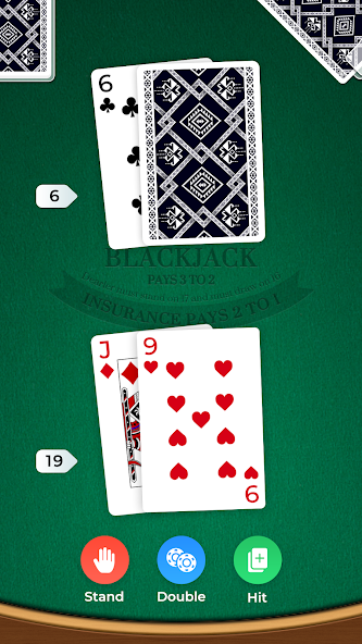 Blackjack capturas de pantalla