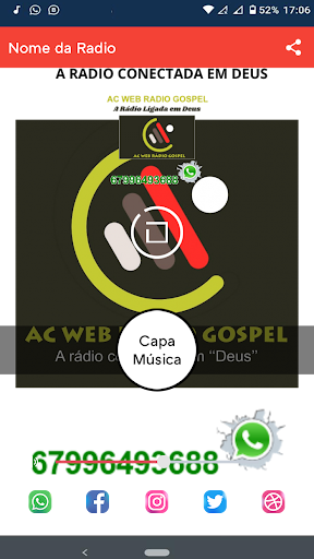 Ac Web Rádio Gospel Screen 2