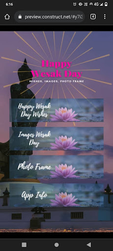 Happy Wesak Day 2024 Screenshot