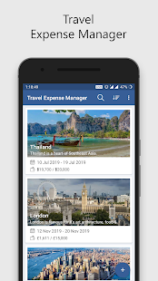 Travel Expense Manager Screenshot