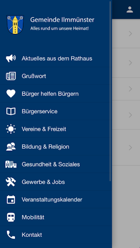 Android application Gemeinde Ilmmünster screenshort