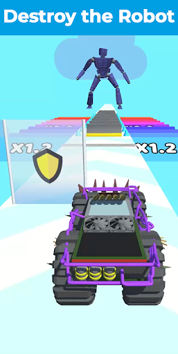 RoboCar Runner 3D Screen 2