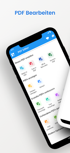 Android application PDF Bearbeiten screenshort