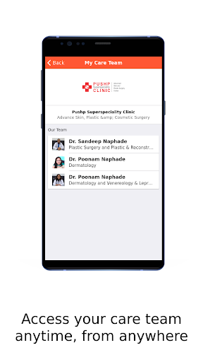 Pushp Superspeciality Clinic Screen 2