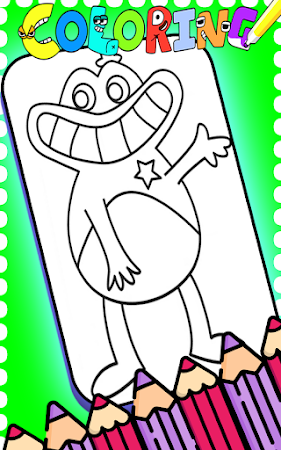 Game screenshot banban Garten 2 coloring game apk download
