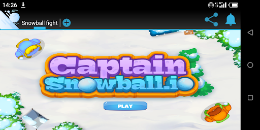Snowball fight Screen 2