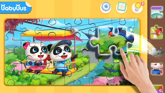 Puzzle Anak-anak Bayi Panda