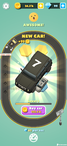 Drift Merge Idle Car Tycoon: Clicker Mergerのおすすめ画像5