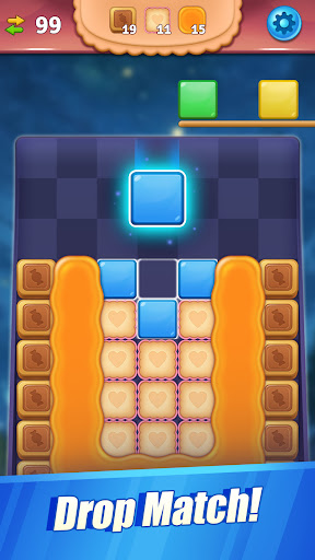 Android application Drop Block : Stacking Game screenshort