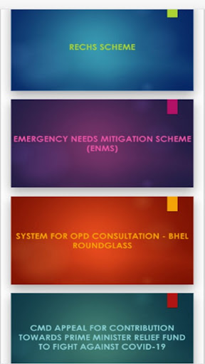 BHEL eCare Screen 2