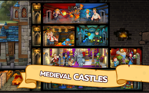 Hustle Castle: middeleeuwse spellen in het koninkrijk