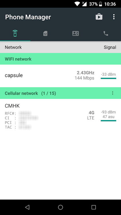 Phone Manager: Signal, phone u - 1.0.41 - (Android)