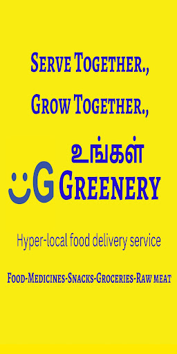 Android application Ungal Greenery Food Partner screenshort