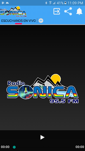 Android application Sonica 95.5 Mayobamba screenshort