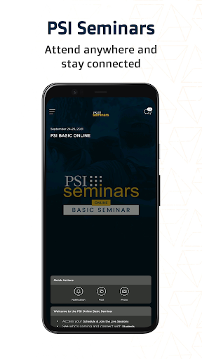 Android application PSI Seminars screenshort