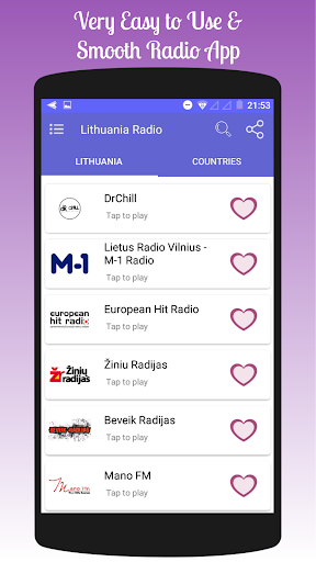 All Lithuania Radios in One App