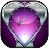 Heart Clock Live Wallpaper icon