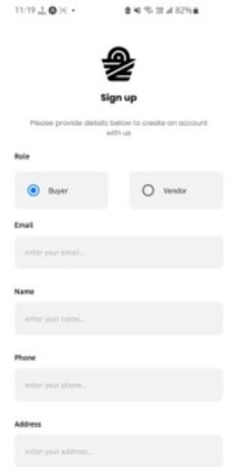 Android application Buy Sell screenshort
