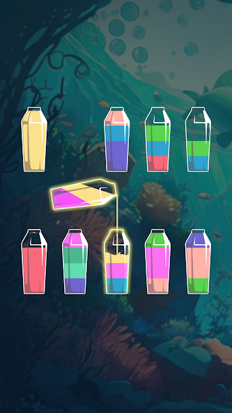 Water Sort - Color Puzzle Game capturas de pantalla