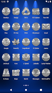 Silver and Chrome Icon Pack Premium Mod 4