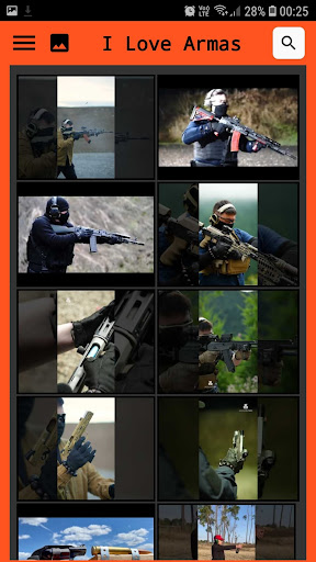 Android application I love Armas screenshort
