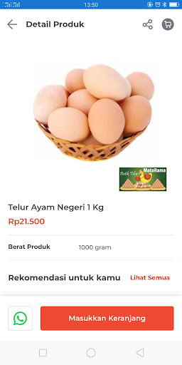 Butik Telur Screen 2