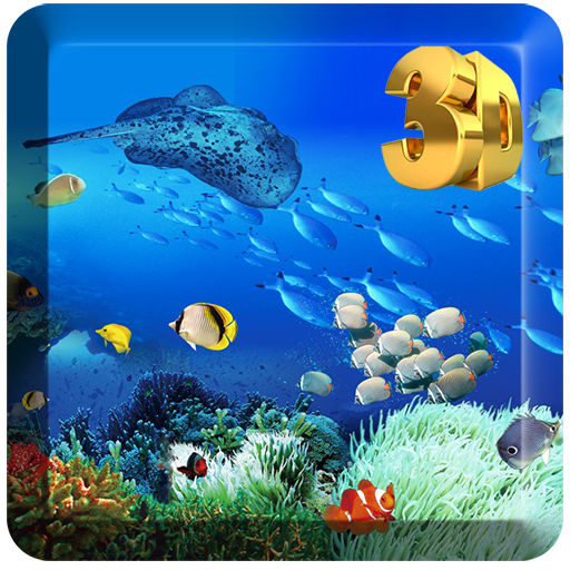 3D Seabed World Live Wallpaper  Icon