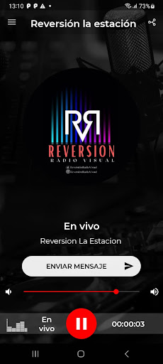 Android application Reversión la Estación screenshort