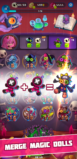 Screenshot of Goddess & Magic: Voodoo merge