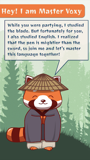 Android application VoXpander - Vocabulary Builder screenshort