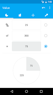 Percentage Calculator Screenshot