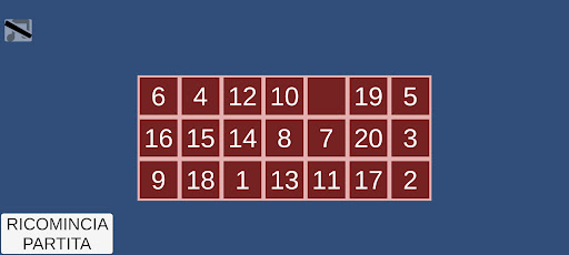 Android application Puzzle 15 screenshort