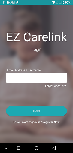 EZ Care Link Screen 2
