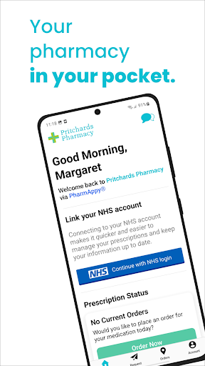 Android application Pritchards Pharmacy screenshort