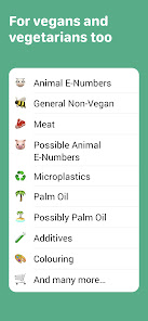 Captura de Pantalla 4 Soosee - Allergy, Vegan, Glute android
