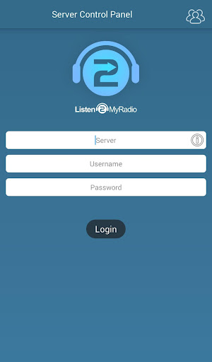 Android application CentovaCast CP screenshort