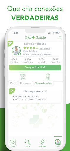 QRo + Saúde Profissional Screenshot