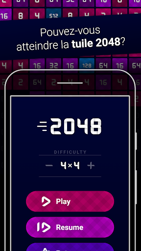 Aperçu de l'application