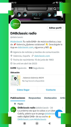 DABclassic Radio: radio DAB+ Screen 3