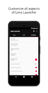 Lens Launcher Screenshot
