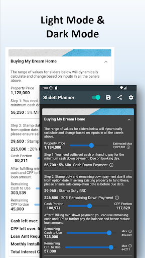 Slide-It SG Loan Calculator Screen 3