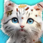 Cat ASMR Makeover Salon Games