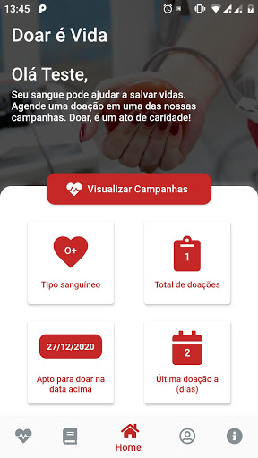 Doar é Vida Screen 2