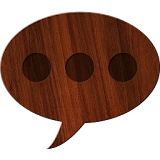 GO SMS Dark Wood icon
