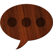 GO SMS Dark Wood  Icon